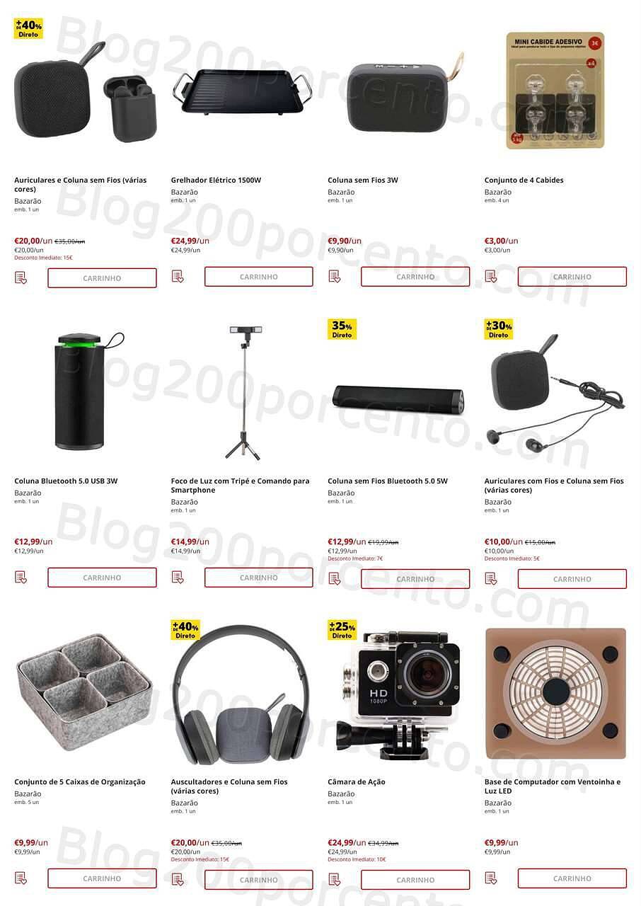 Antevisão Folheto CONTINENTE Bazarão Promoções de 18 a 24 outubro