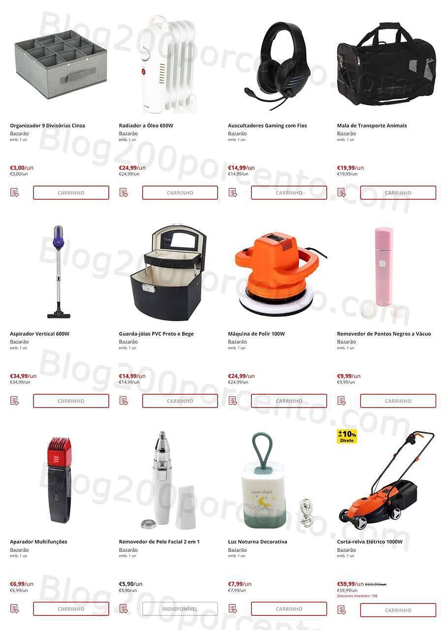 Antevisão Folheto CONTINENTE Bazarão Promoções de 18 a 24 outubro