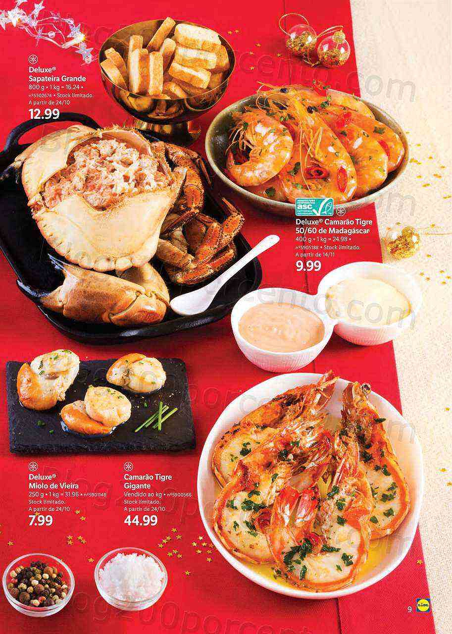 Antevisão Folheto LIDL Natal Promoções a partir de 31 outubro