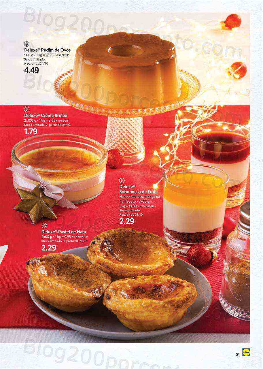 Antevisão Folheto LIDL Natal Promoções a partir de 31 outubro