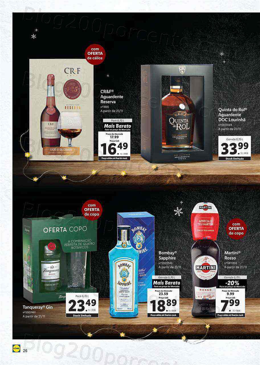 Antevisão Folheto LIDL Natal Promoções a partir de 31 outubro