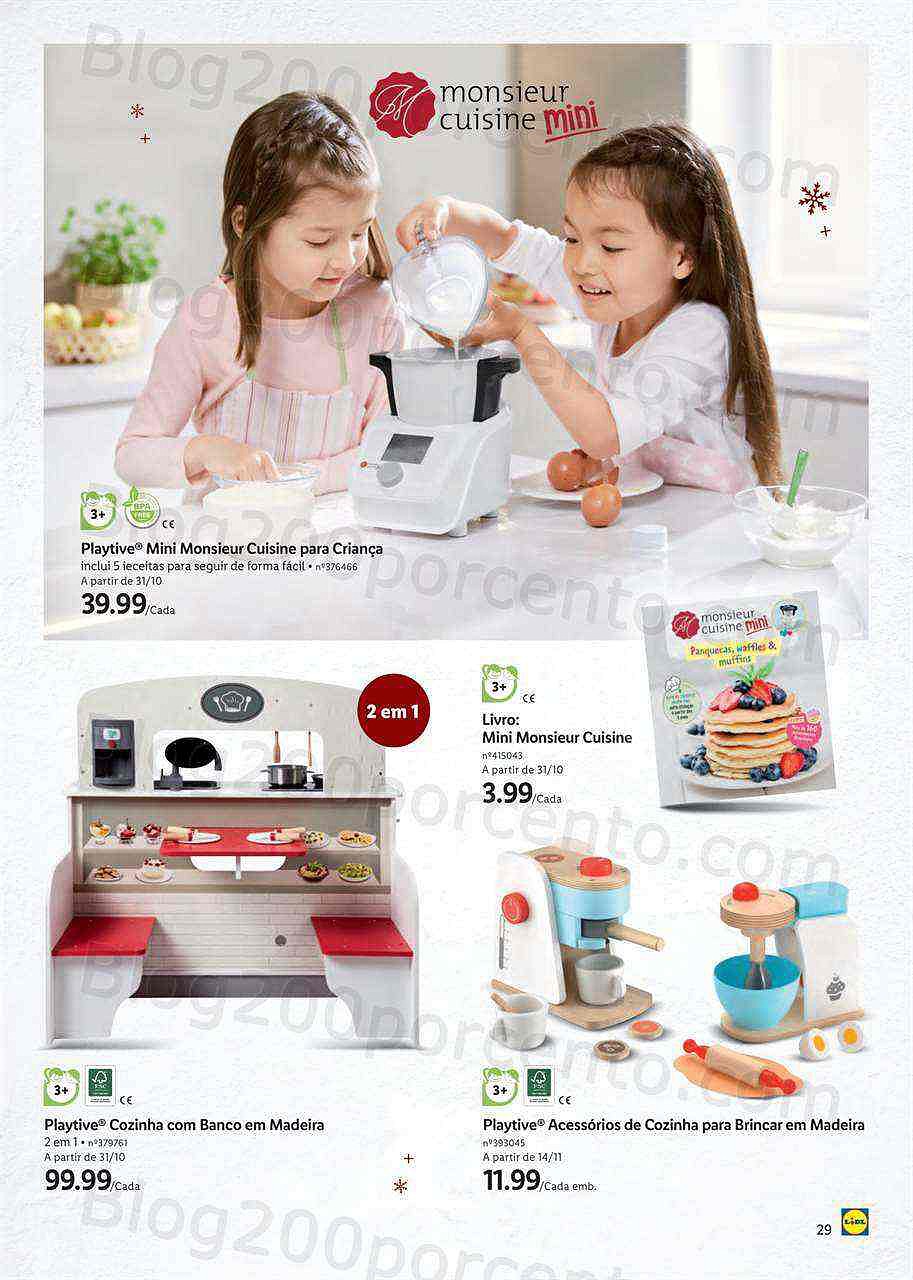 Antevisão Folheto LIDL Natal Promoções a partir de 31 outubro