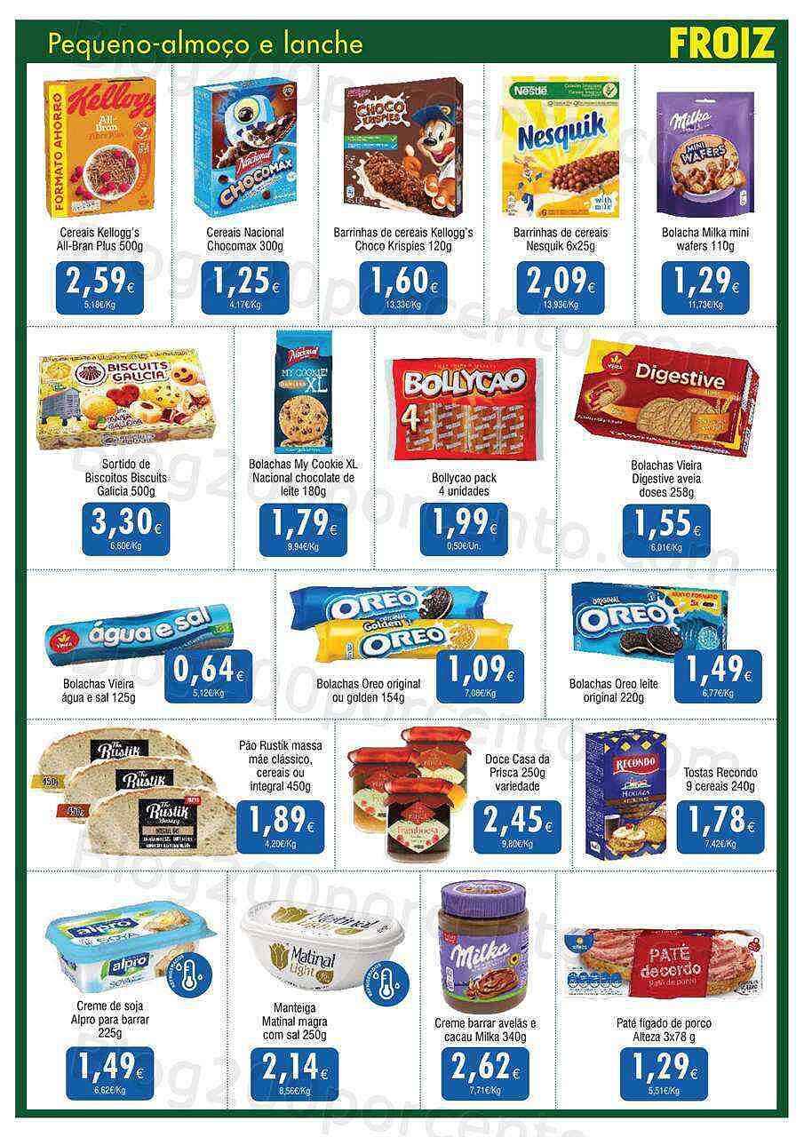 Antevisão Folheto FROIZ Promoções de 20 outubro a 9 novembro