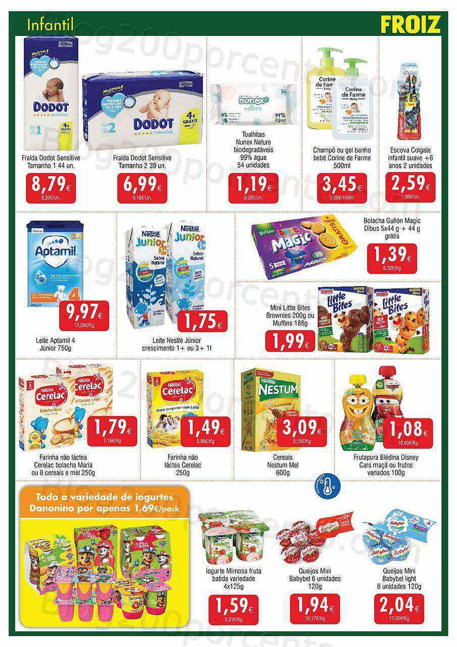 Antevisão Folheto FROIZ Promoções de 20 outubro a 9 novembro