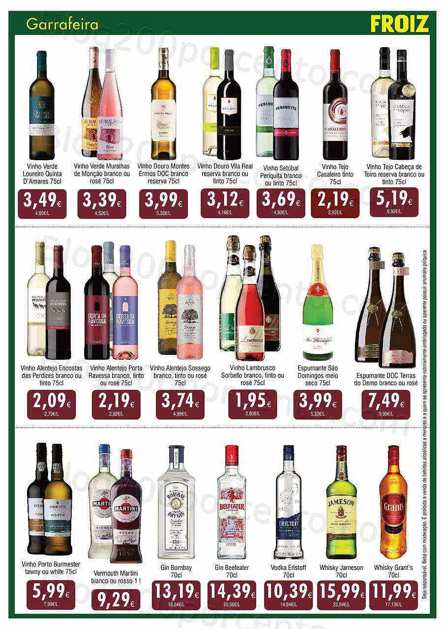 Antevisão Folheto FROIZ Promoções de 20 outubro a 9 novembro