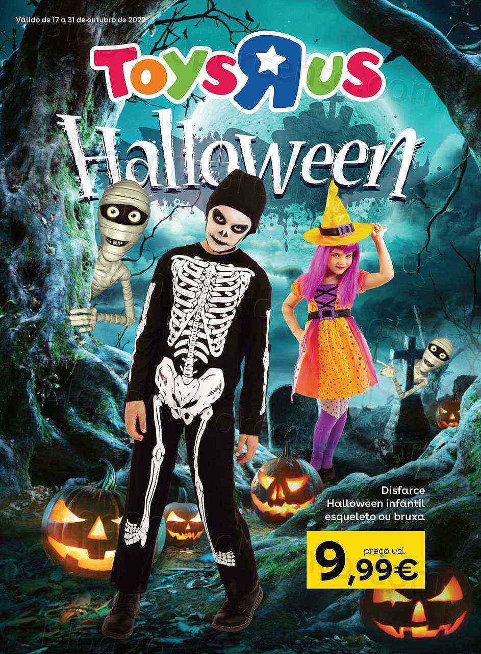 Antevisão Folheto TOYSRUS Halloween Promoções de 17 a 31 outubro
