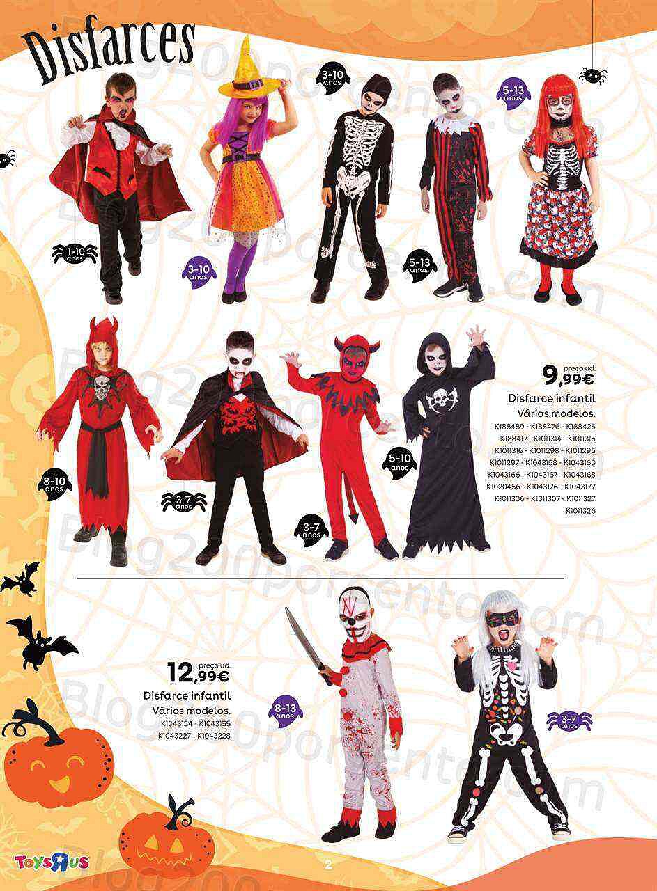 Antevisão Folheto TOYSRUS Halloween Promoções de 17 a 31 outubro