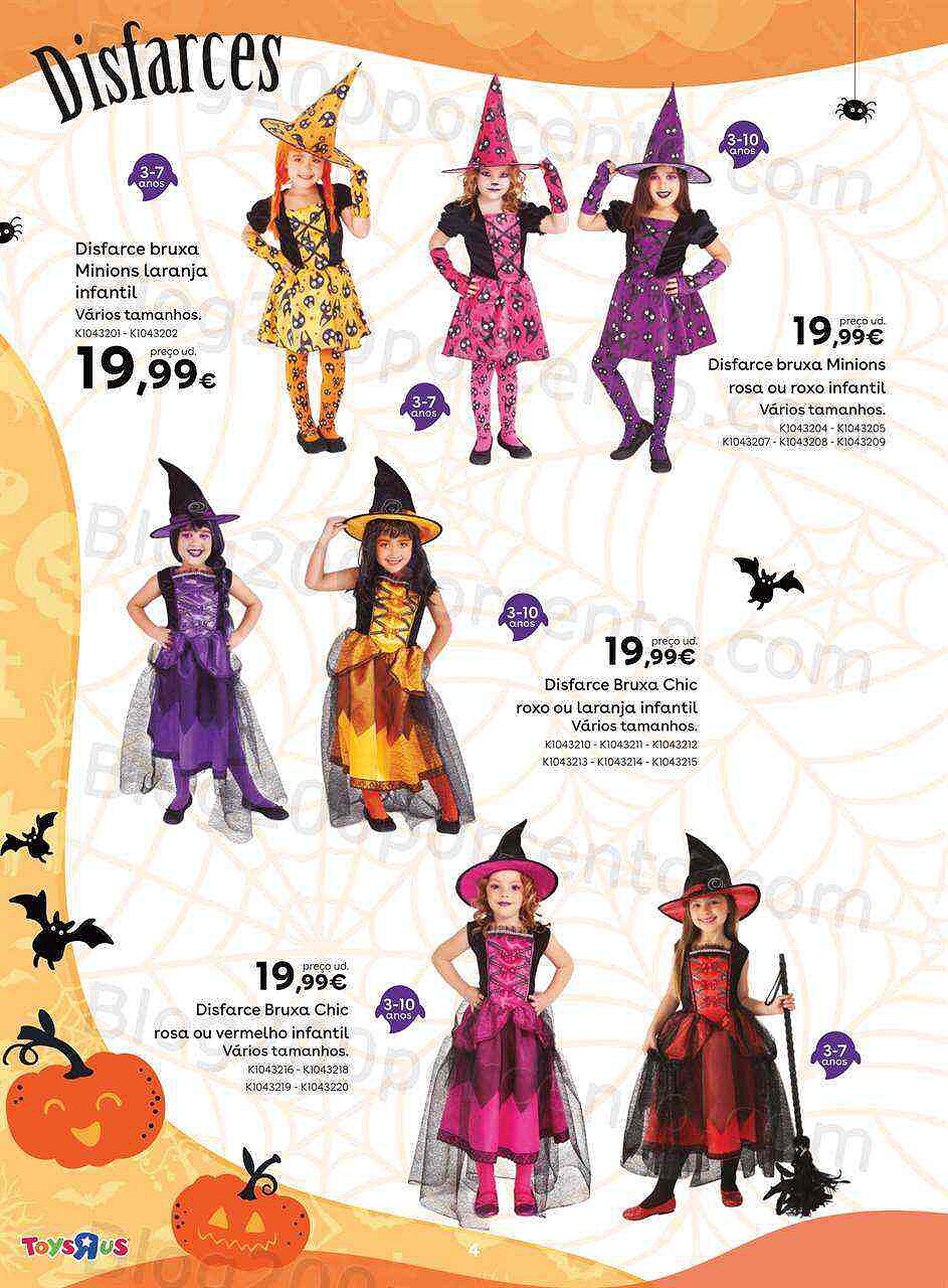 Antevisão Folheto TOYSRUS Halloween Promoções de 17 a 31 outubro