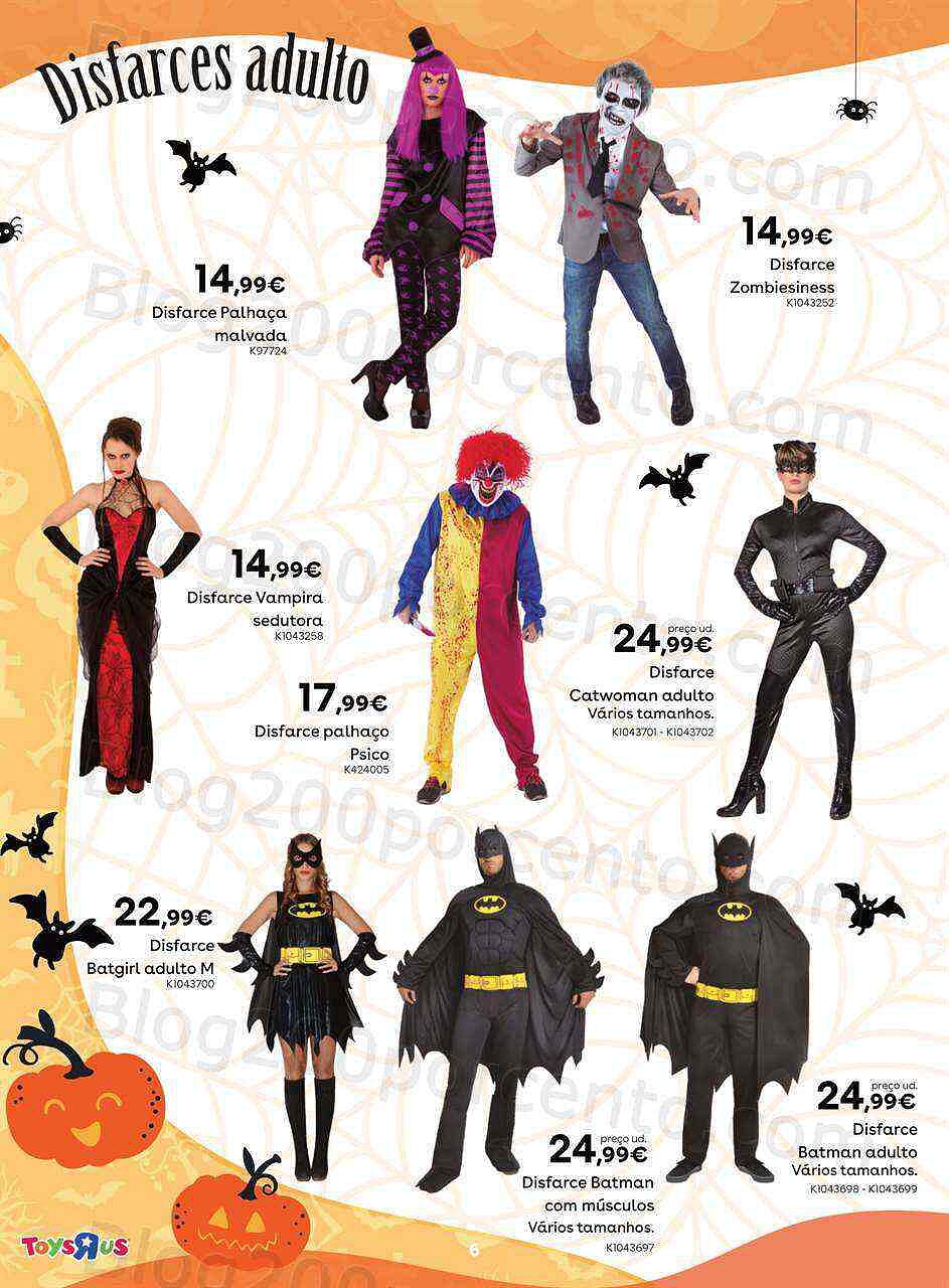 Antevisão Folheto TOYSRUS Halloween Promoções de 17 a 31 outubro