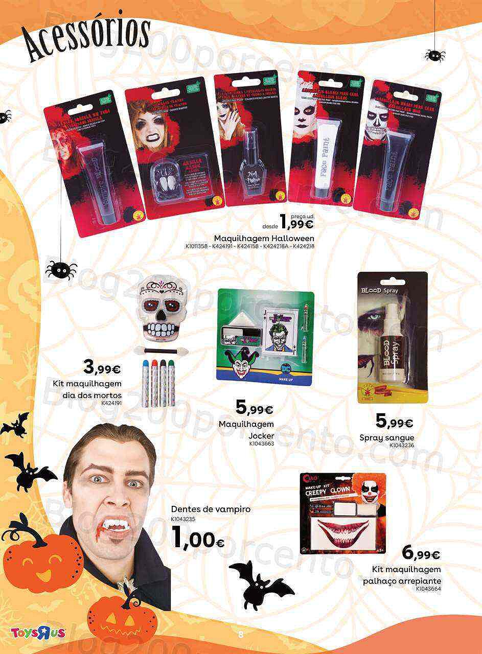 Antevisão Folheto TOYSRUS Halloween Promoções de 17 a 31 outubro