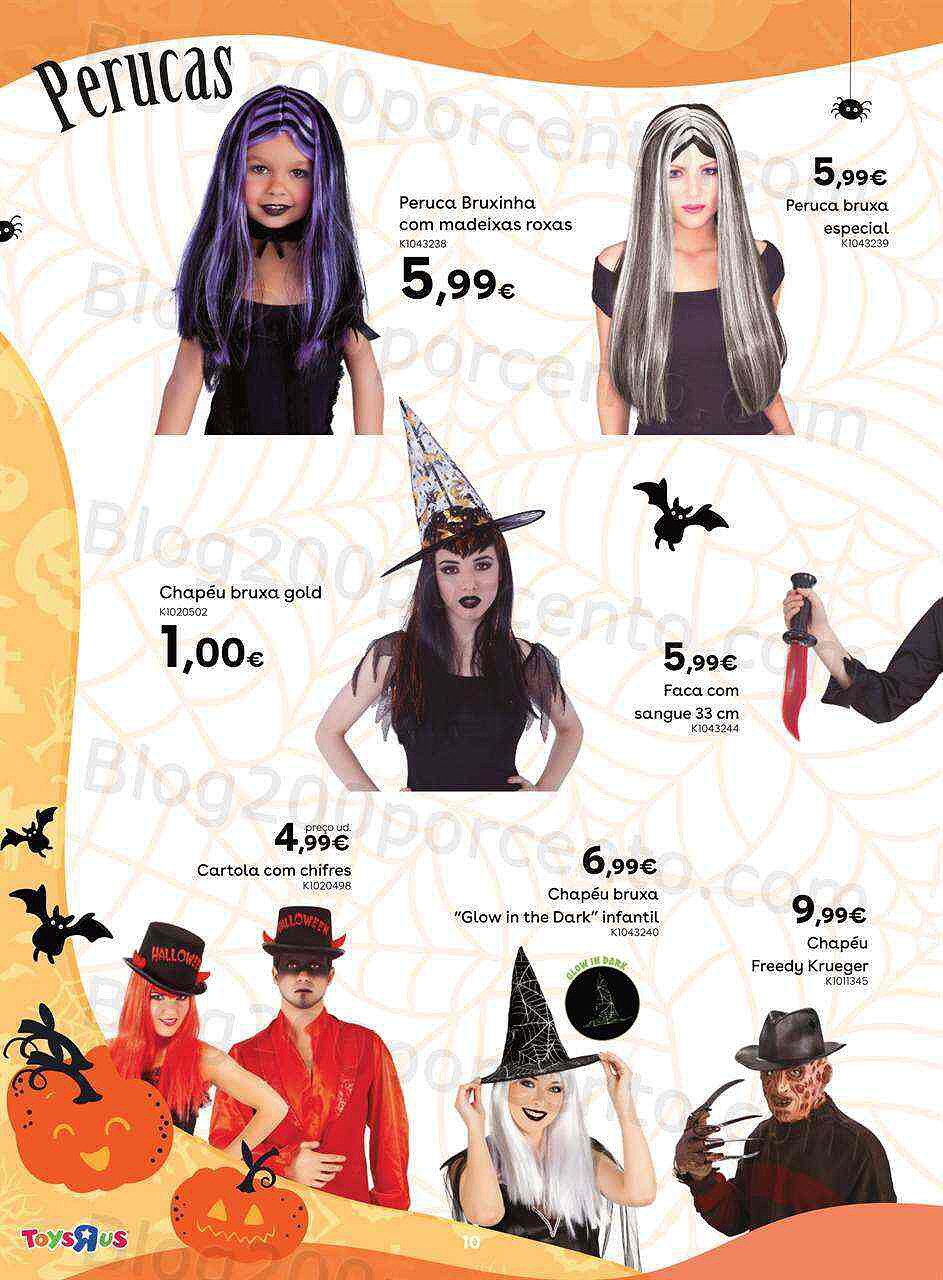 Antevisão Folheto TOYSRUS Halloween Promoções de 17 a 31 outubro