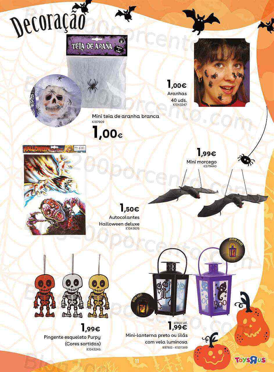 Antevisão Folheto TOYSRUS Halloween Promoções de 17 a 31 outubro