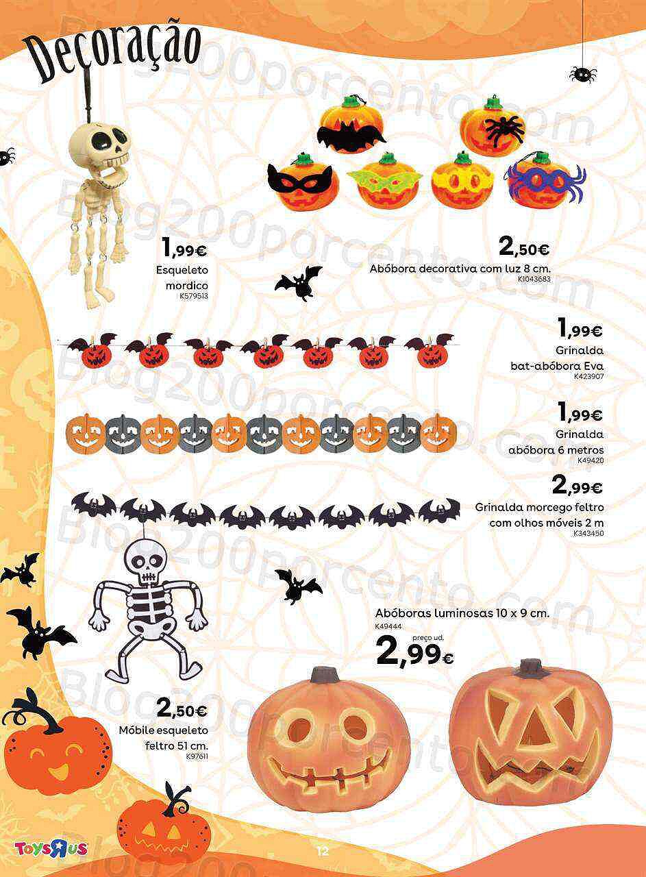 Antevisão Folheto TOYSRUS Halloween Promoções de 17 a 31 outubro