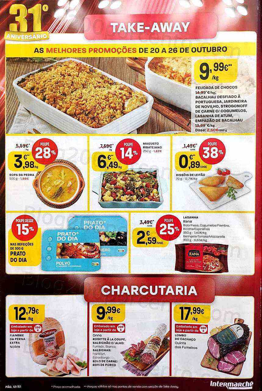 Antevisão Folheto INTERMARCHÉ Promoções de 20 a 26 outubro