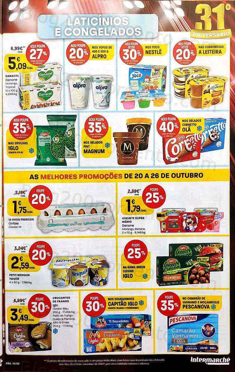 Antevisão Folheto INTERMARCHÉ Promoções de 20 a 26 outubro