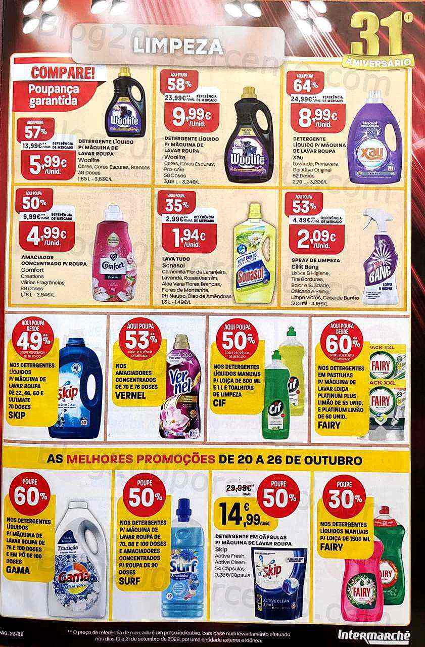 Antevisão Folheto INTERMARCHÉ Promoções de 20 a 26 outubro
