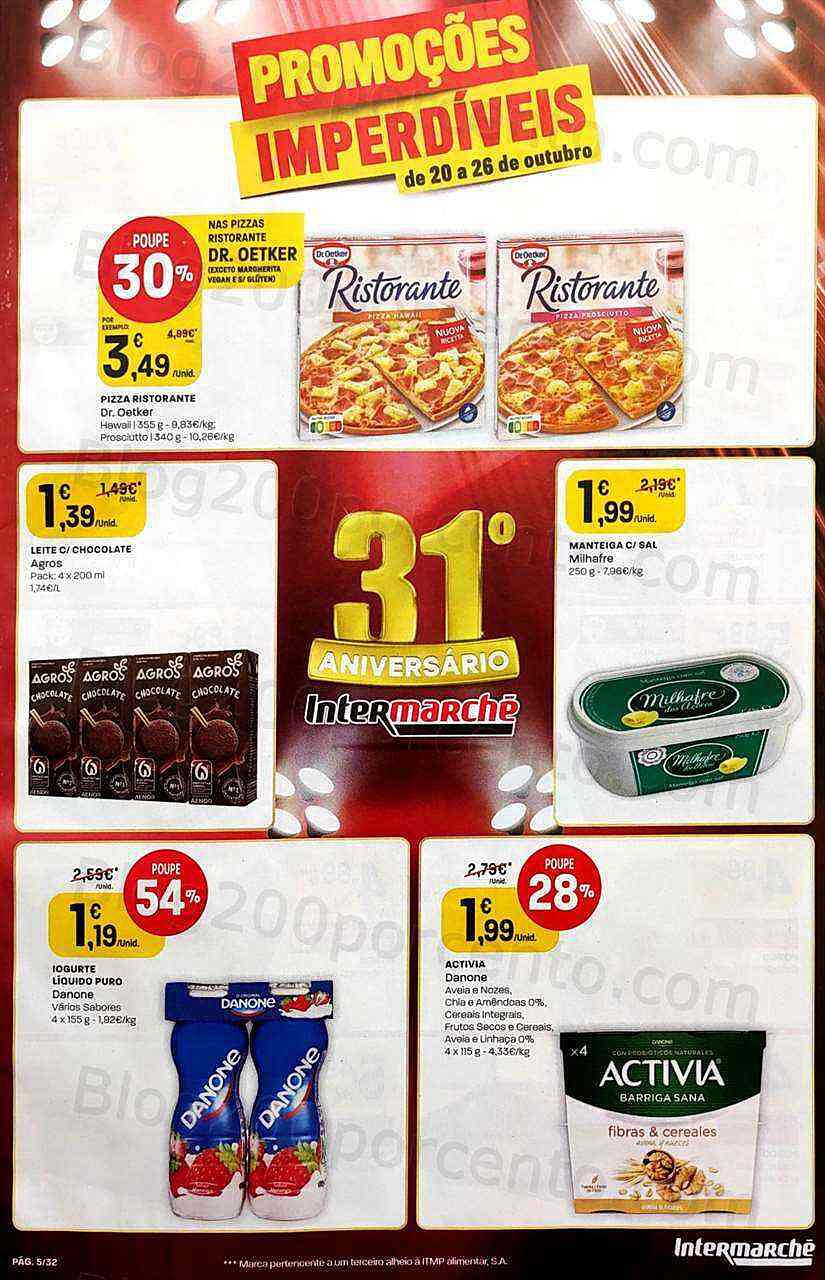 Antevisão Folheto INTERMARCHÉ Promoções de 20 a 26 outubro