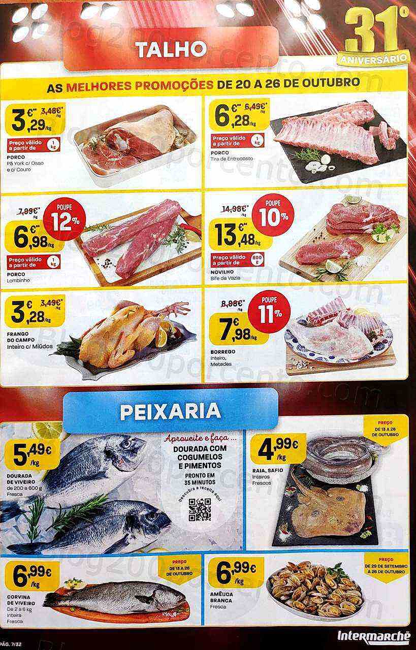 Antevisão Folheto INTERMARCHÉ Promoções de 20 a 26 outubro