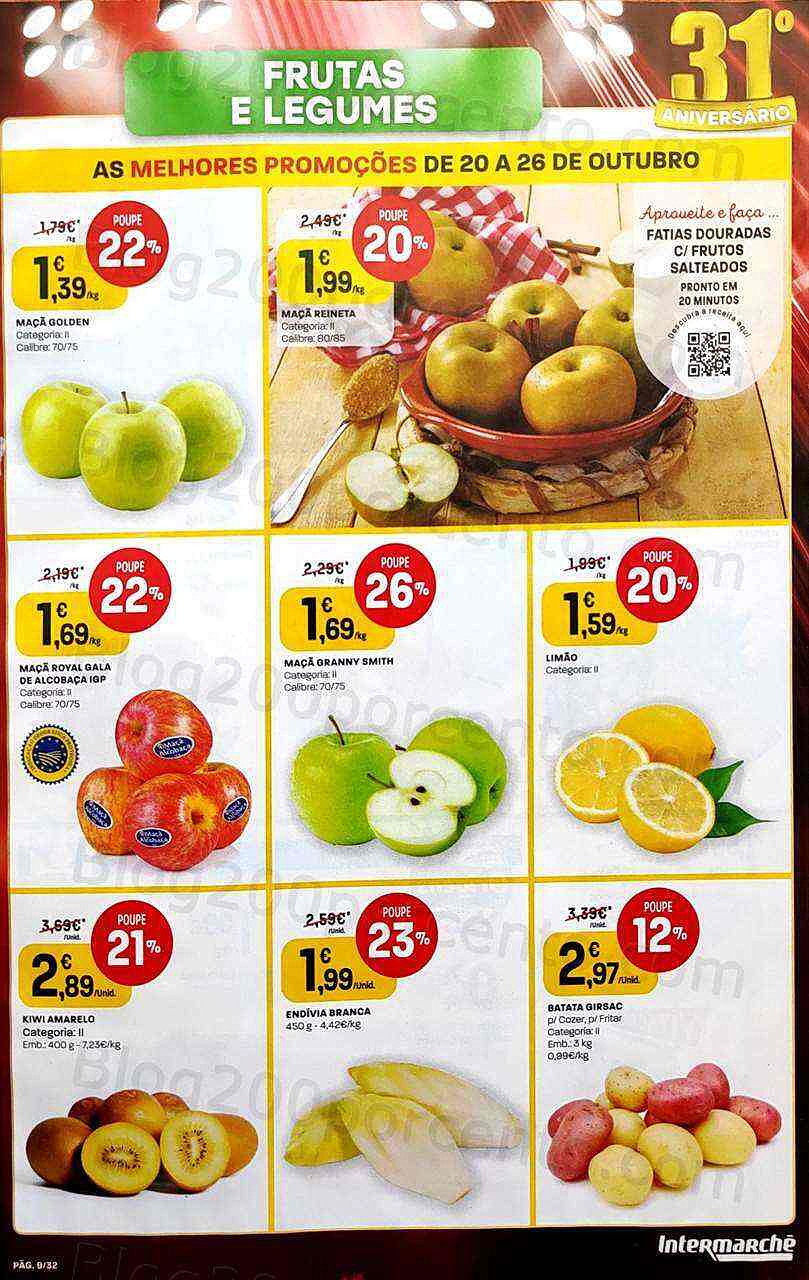 Antevisão Folheto INTERMARCHÉ Promoções de 20 a 26 outubro