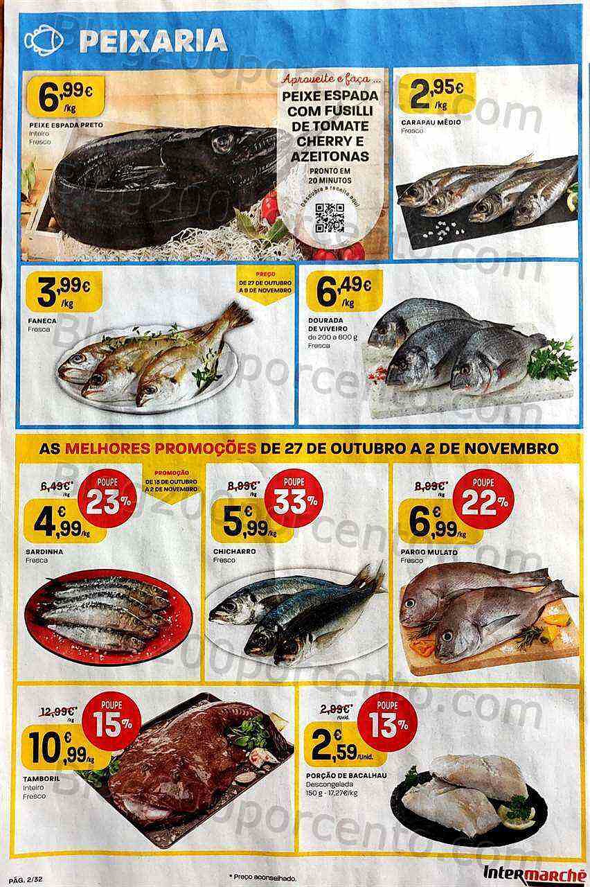 Antevisão Folheto INTERMARCHÉ Super Promoções de 27 outubro a 2 novembro