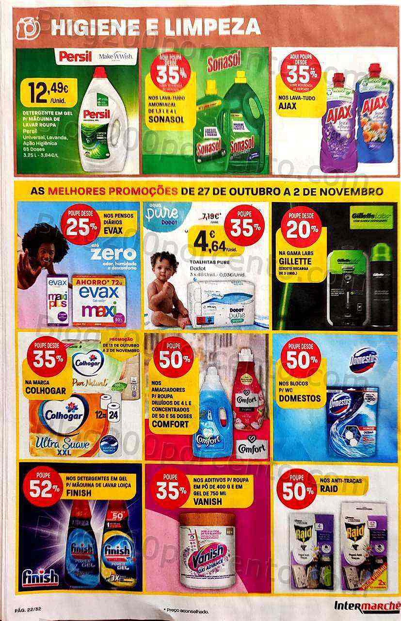 Antevisão Folheto INTERMARCHÉ Super Promoções de 27 outubro a 2 novembro
