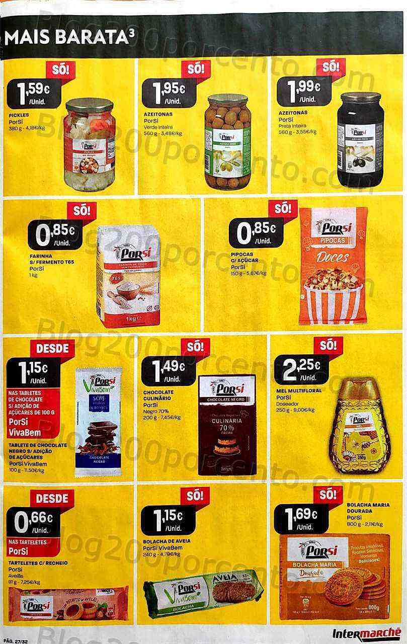 Antevisão Folheto INTERMARCHÉ Super Promoções de 27 outubro a 2 novembro