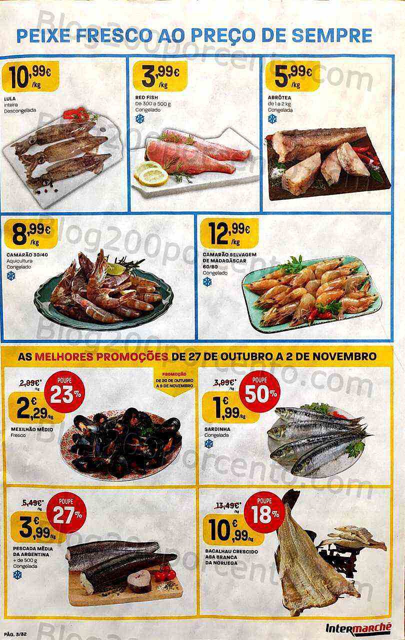 Antevisão Folheto INTERMARCHÉ Super Promoções de 27 outubro a 2 novembro