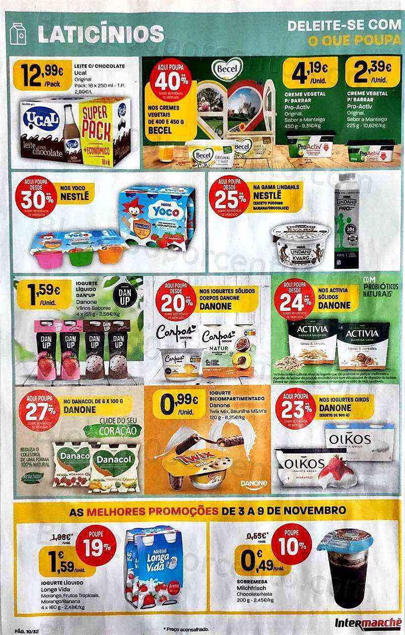 Antevisão Folheto INTERMARCHÉ Promoções de 3 a 9 novembro
