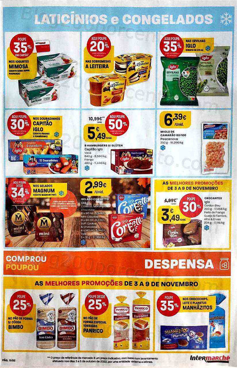 Antevisão Folheto INTERMARCHÉ Promoções de 3 a 9 novembro