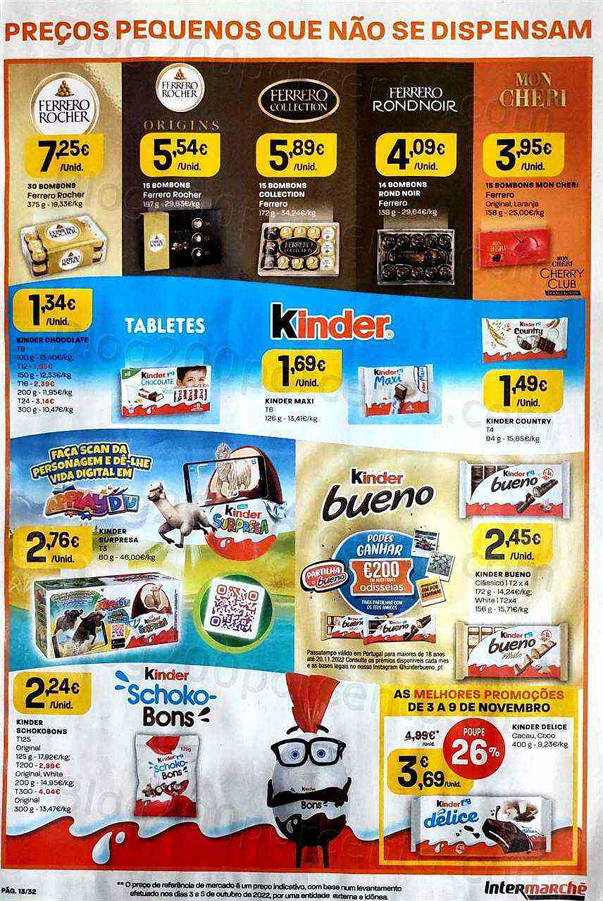 Antevisão Folheto INTERMARCHÉ Promoções de 3 a 9 novembro