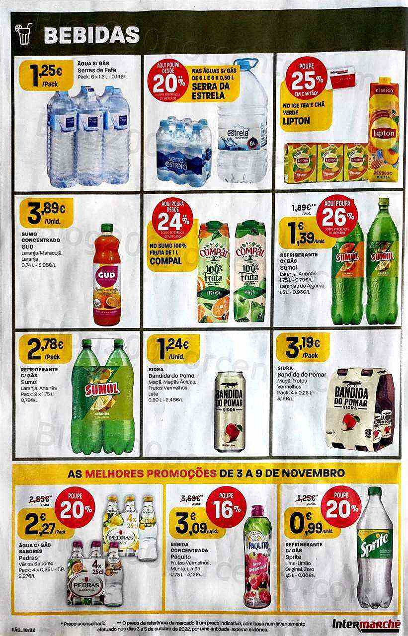 Antevisão Folheto INTERMARCHÉ Promoções de 3 a 9 novembro