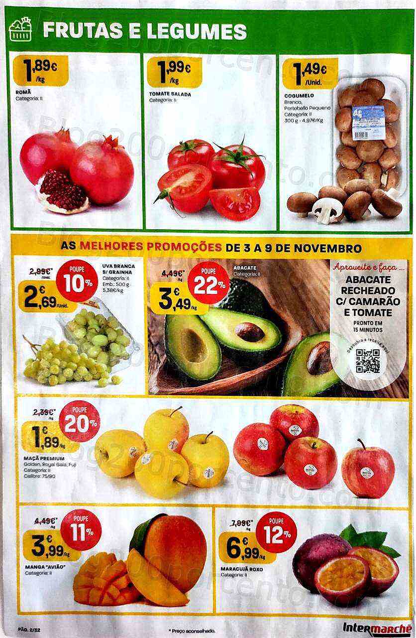 Antevisão Folheto INTERMARCHÉ Promoções de 3 a 9 novembro
