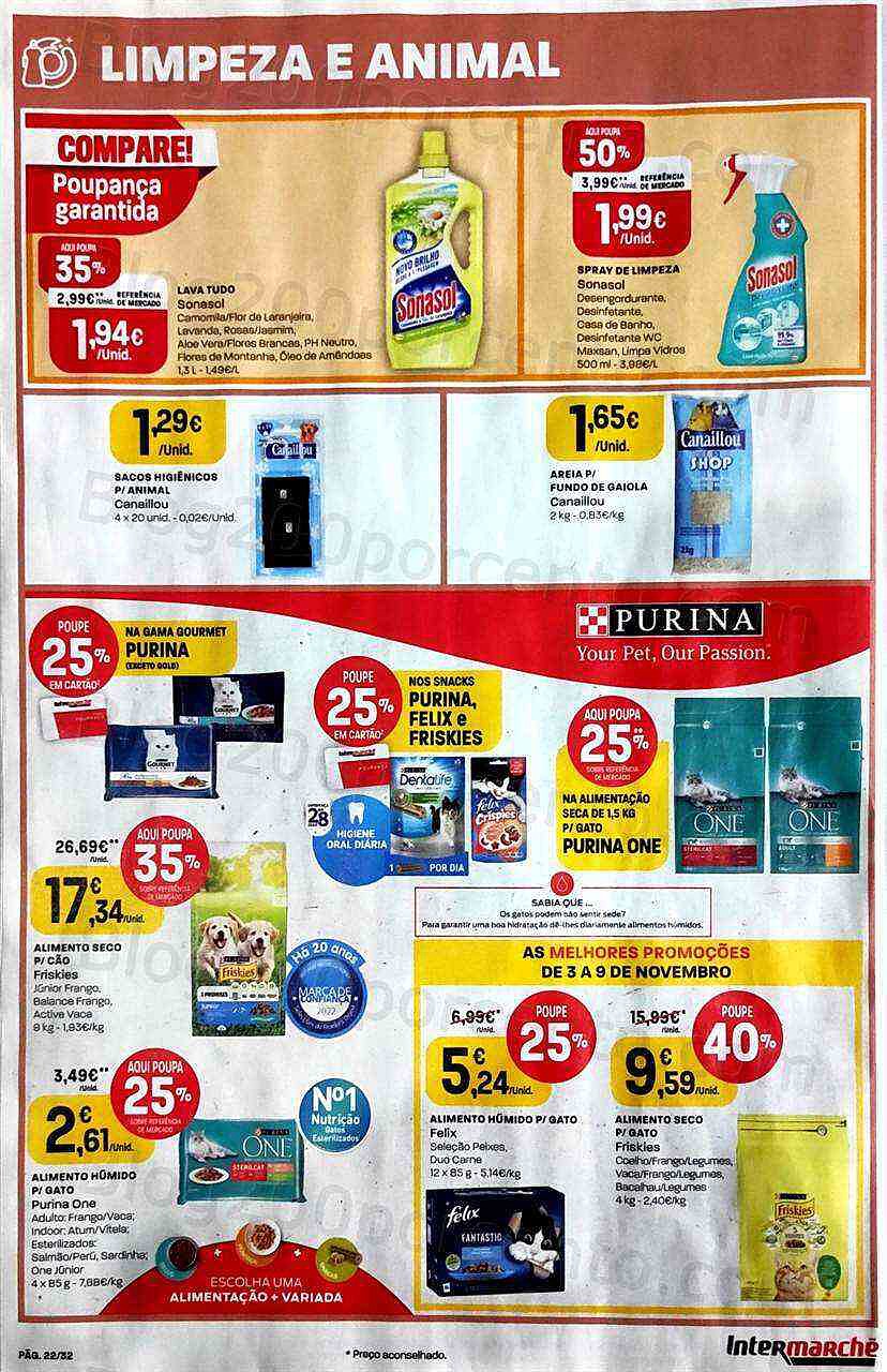 Antevisão Folheto INTERMARCHÉ Promoções de 3 a 9 novembro