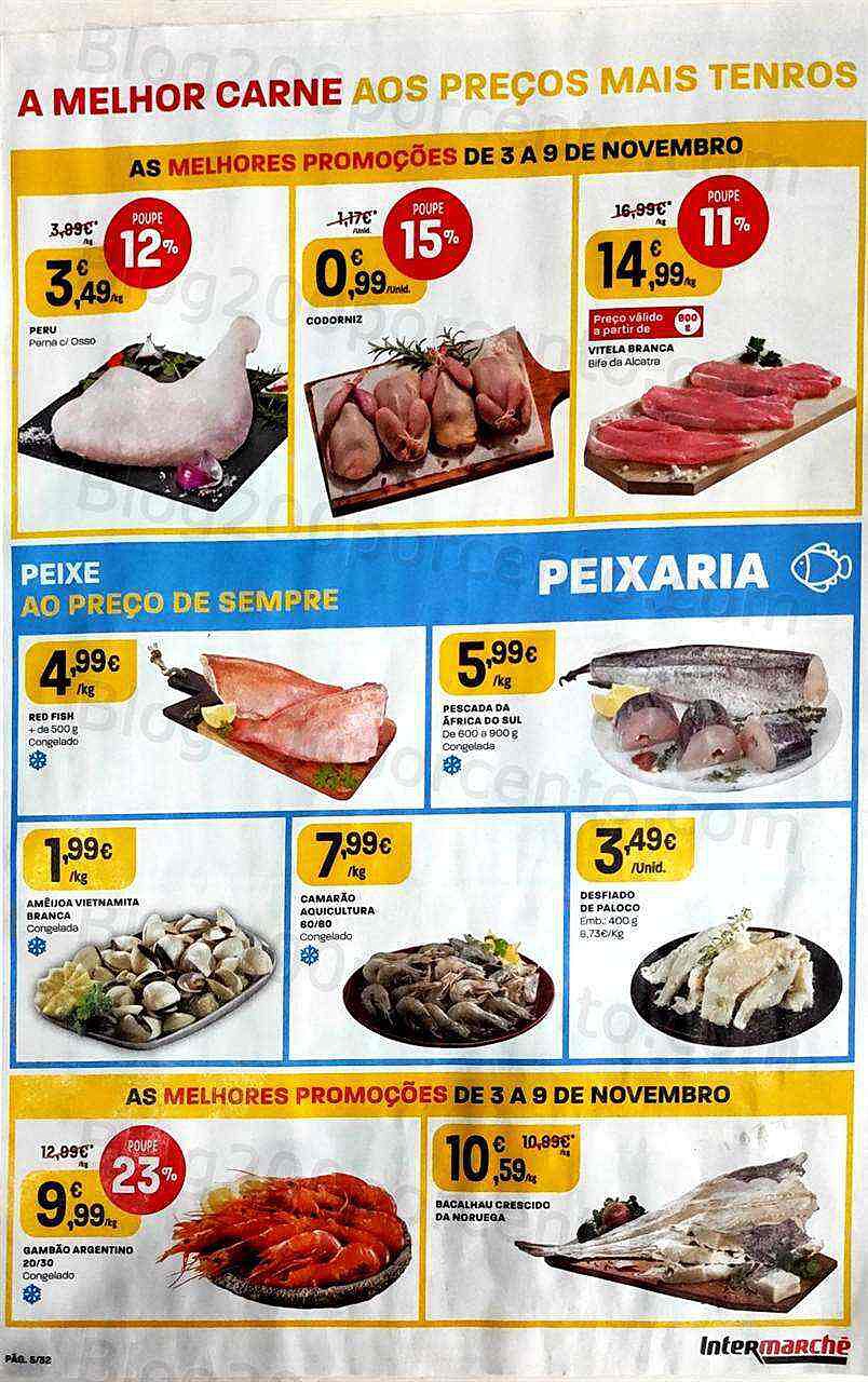 Antevisão Folheto INTERMARCHÉ Promoções de 3 a 9 novembro