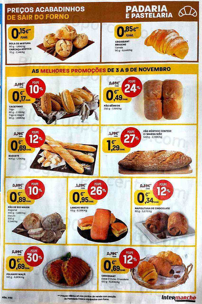Antevisão Folheto INTERMARCHÉ Promoções de 3 a 9 novembro