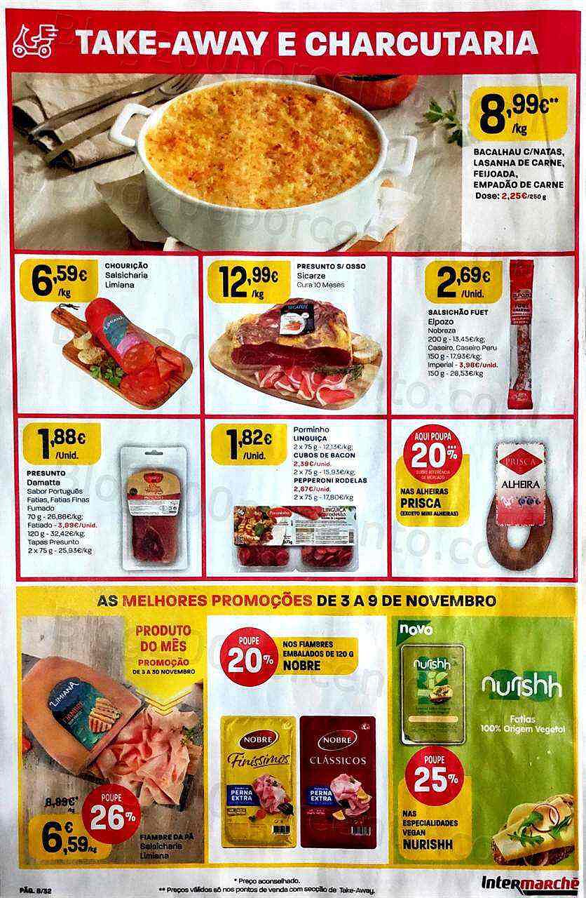 Antevisão Folheto INTERMARCHÉ Promoções de 3 a 9 novembro