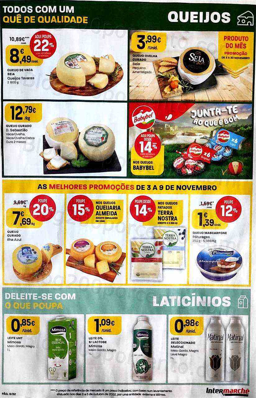 Antevisão Folheto INTERMARCHÉ Promoções de 3 a 9 novembro