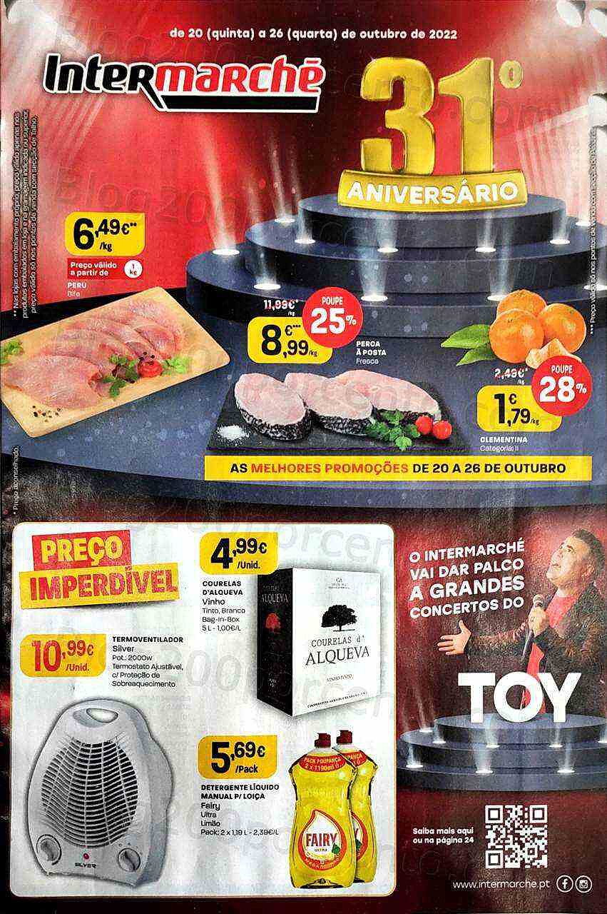 Antevisão Folheto INTERMARCHÉ Contact Promoções de 20 a 26 outubro