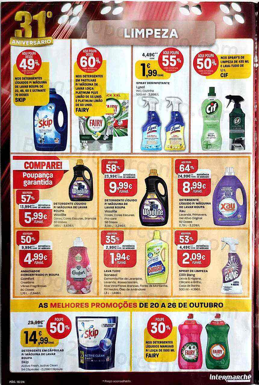 Antevisão Folheto INTERMARCHÉ Contact Promoções de 20 a 26 outubro