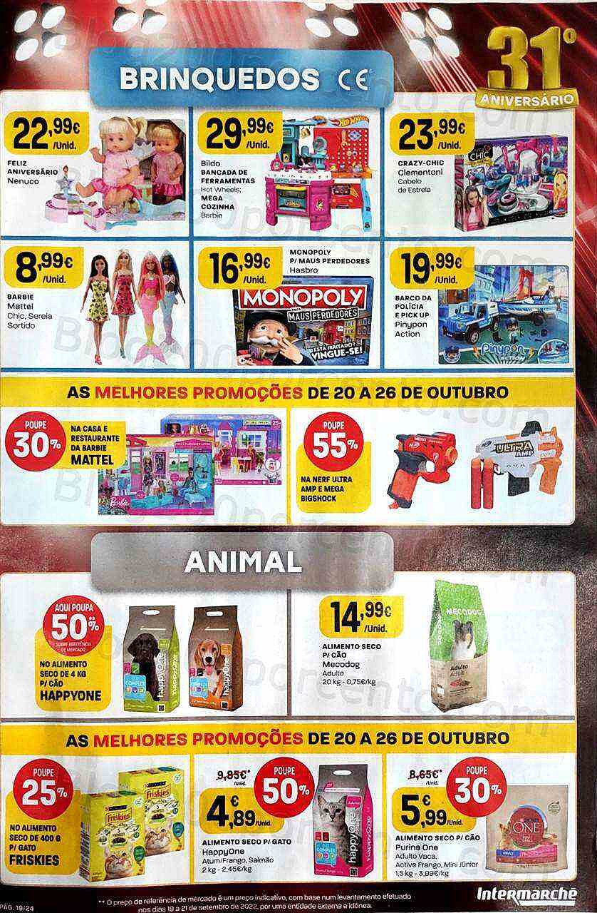 Antevisão Folheto INTERMARCHÉ Contact Promoções de 20 a 26 outubro