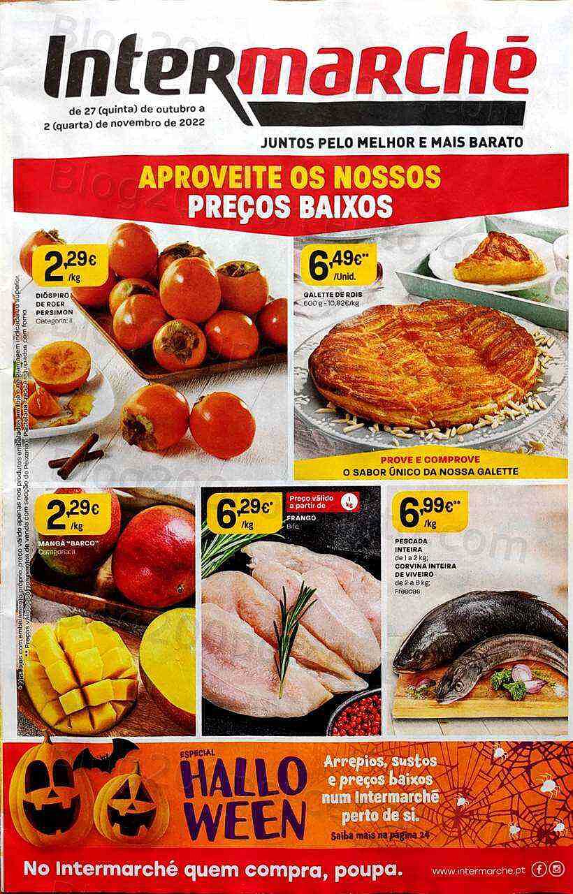 Antevisão Folheto INTERMARCHÉ Contact Promoções de 27 outubro a 2 novembro
