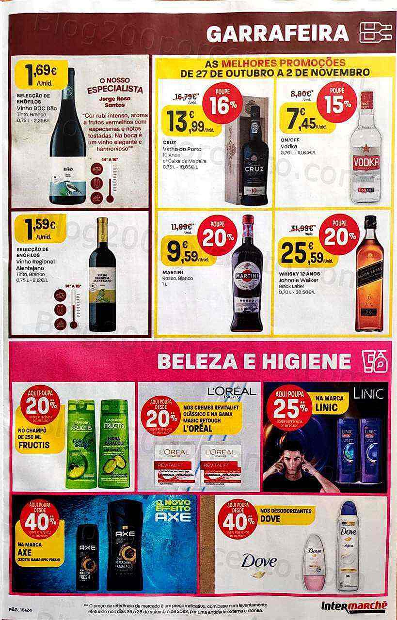 Antevisão Folheto INTERMARCHÉ Contact Promoções de 27 outubro a 2 novembro