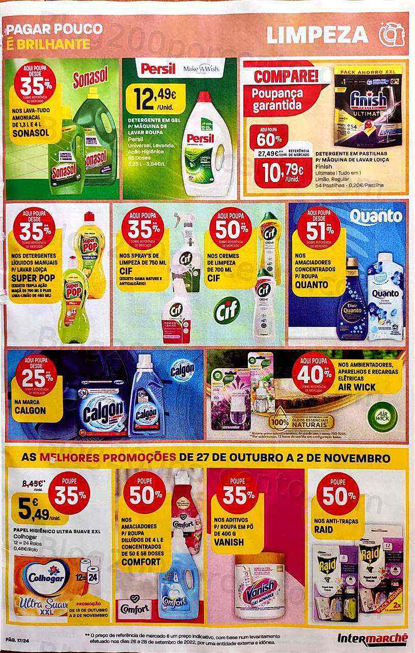 Antevisão Folheto INTERMARCHÉ Contact Promoções de 27 outubro a 2 novembro