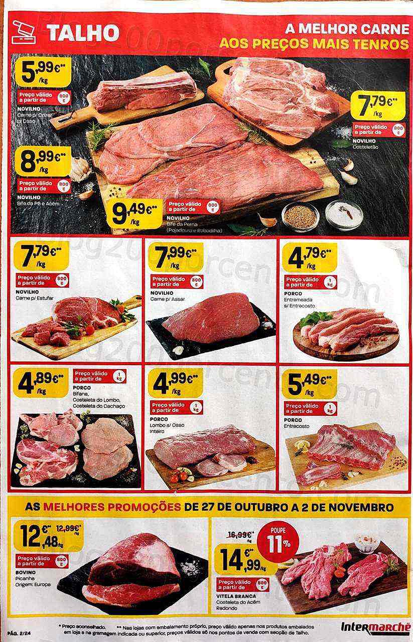 Antevisão Folheto INTERMARCHÉ Contact Promoções de 27 outubro a 2 novembro