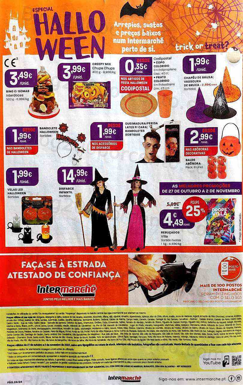 Antevisão Folheto INTERMARCHÉ Contact Promoções de 27 outubro a 2 novembro
