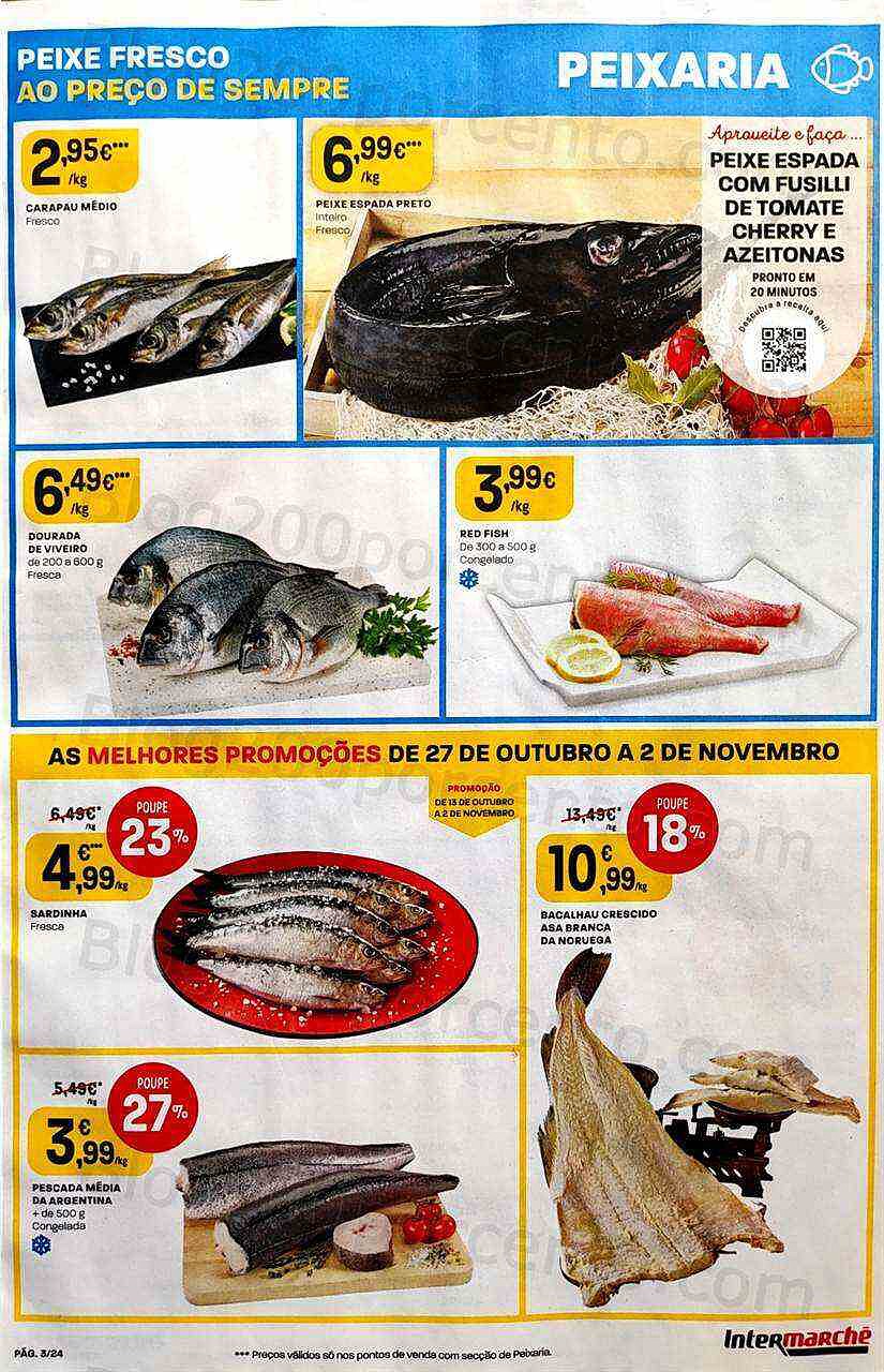Antevisão Folheto INTERMARCHÉ Contact Promoções de 27 outubro a 2 novembro