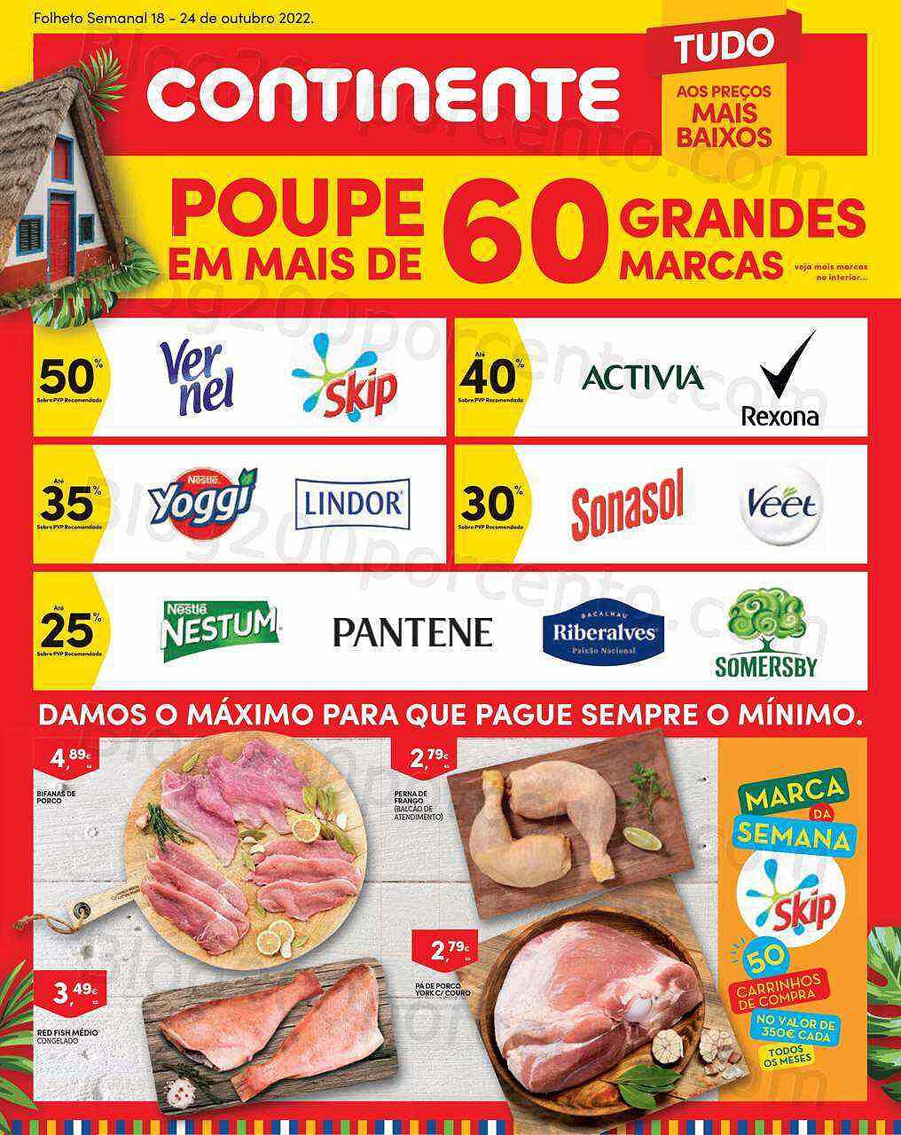 Antevisão Folheto CONTINENTE Madeira Promoções de 18 a 24 outubro