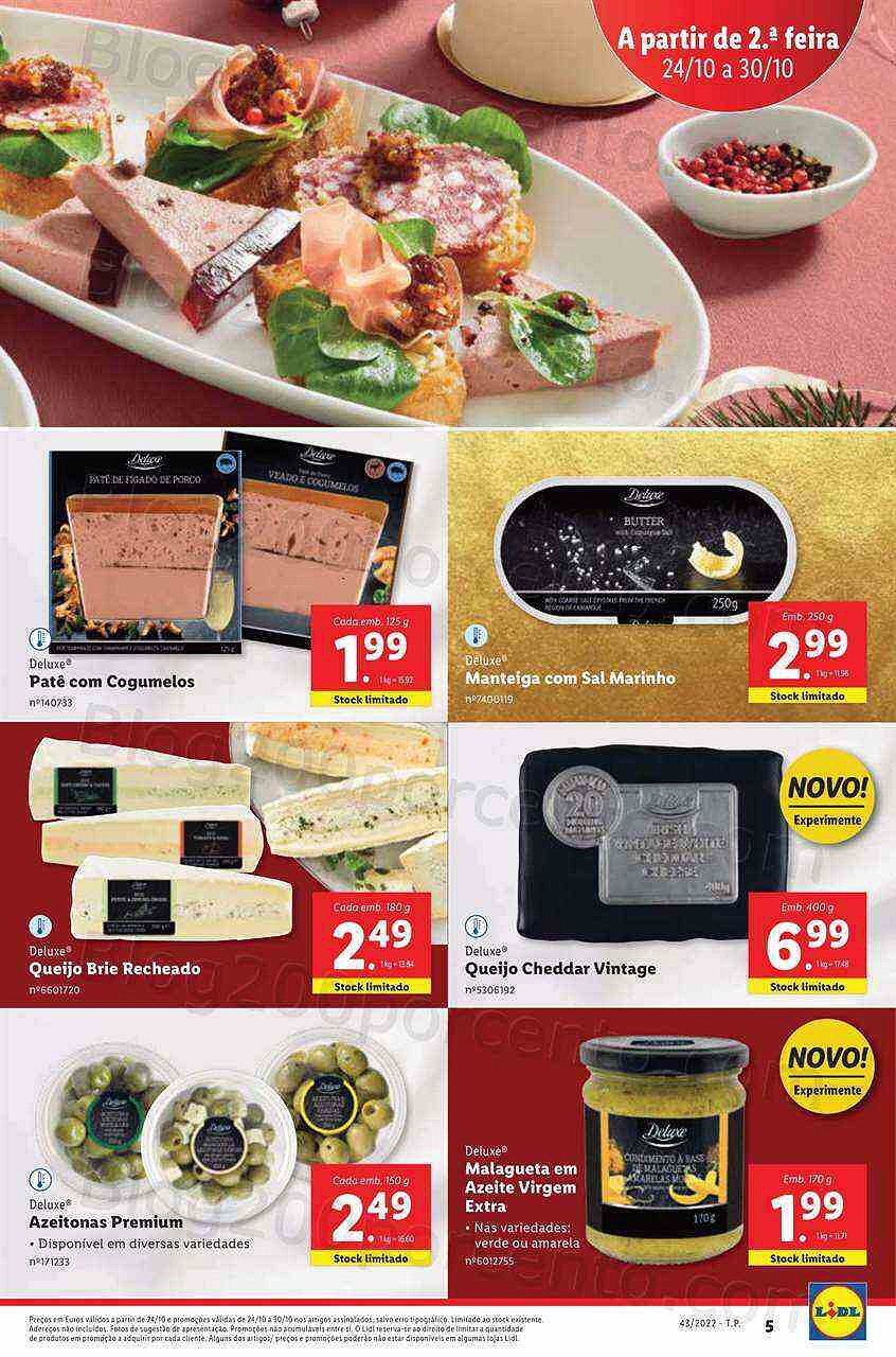 Antevisão Folheto LIDL Promoções de 24 a 30 outubro