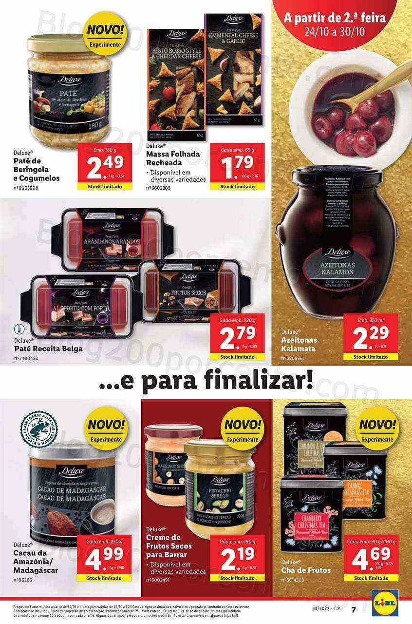 Antevisão Folheto LIDL Promoções de 24 a 30 outubro