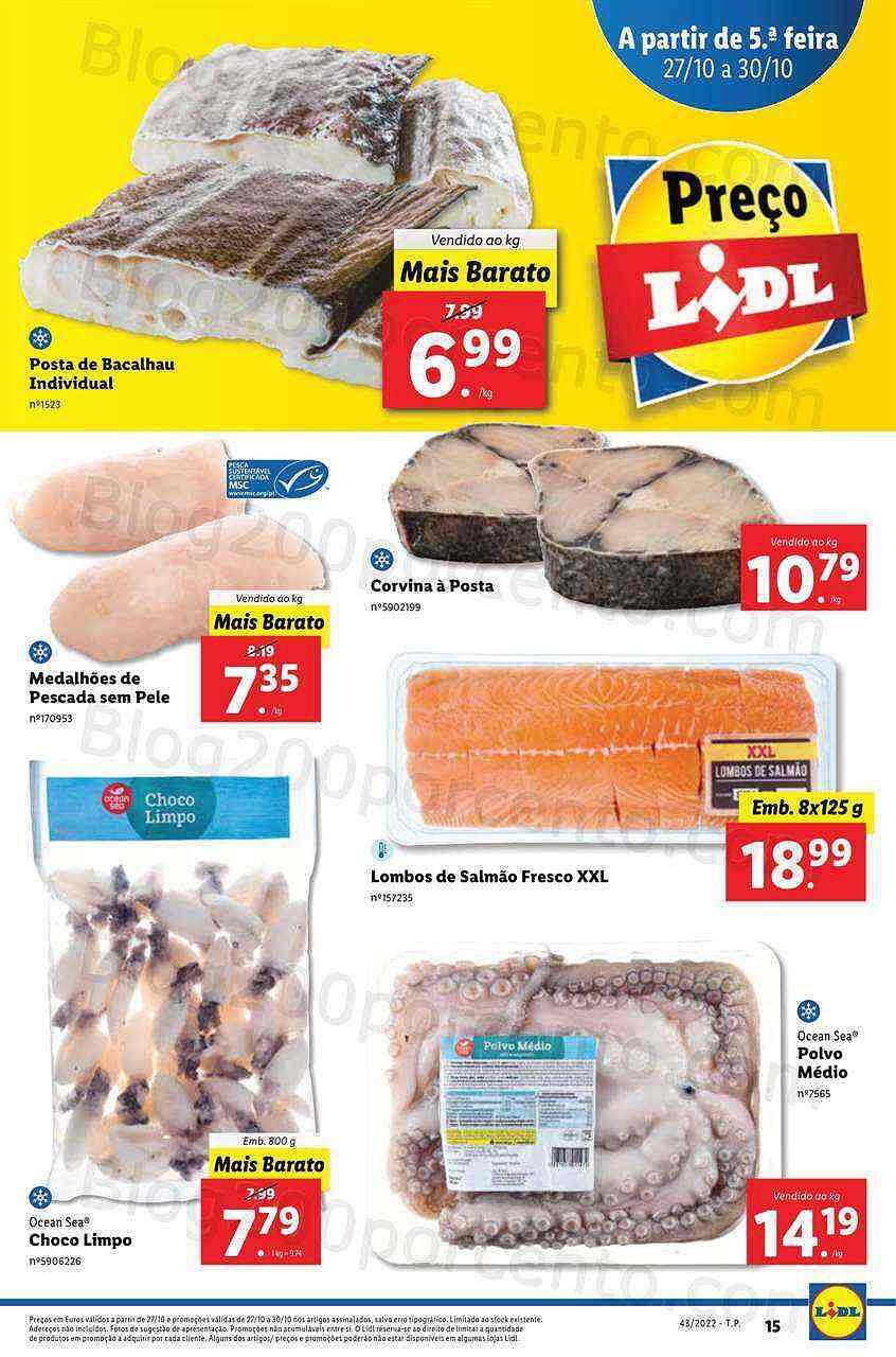 Antevisão Folheto LIDL Promoções de 24 a 30 outubro